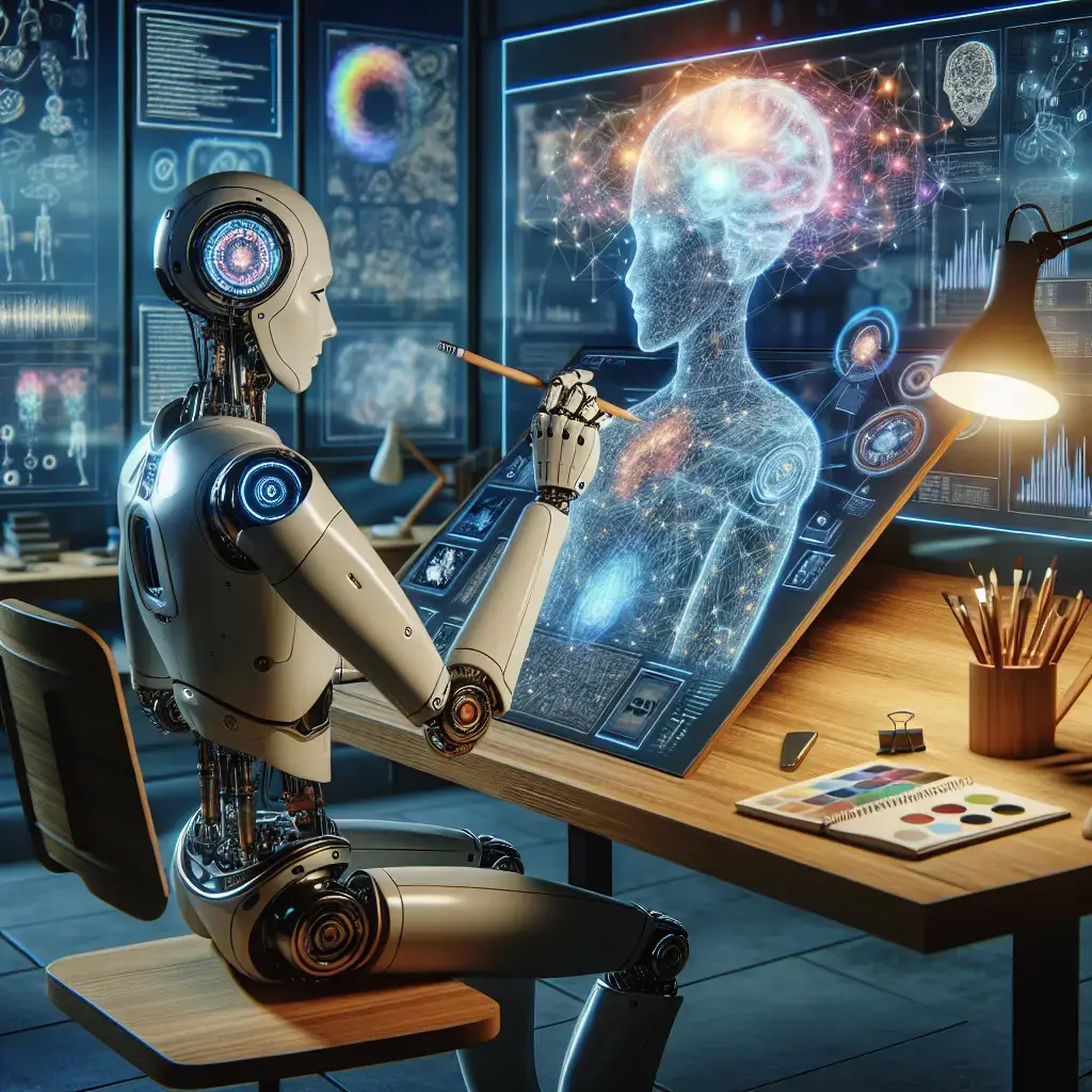 Representation of Enhancing Creativity with AI Powered Content Generation