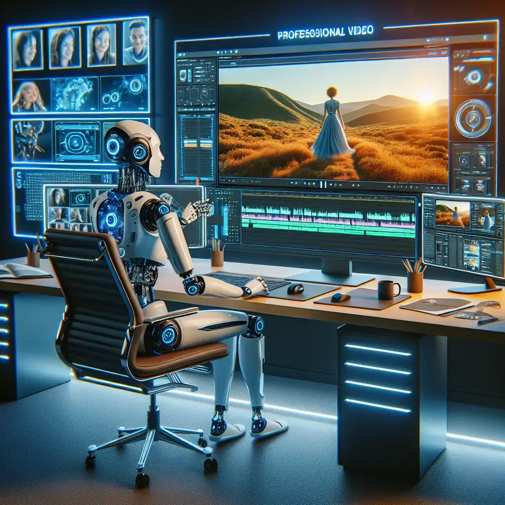 Representation of Create Professional Videos with AI Presenters Using Vidnoz AI